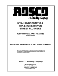 Rosco Street Flushers - Stephenson Equipment