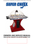 OWNERS AND SERVICE MANUAL