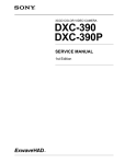 DXC-390/390P Service Manual