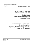Digitair Model 6695-CC End-of-Train Sense & Brake Unit (SBU