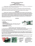 Installation And Service Manual Hatch Latch™ By Elevator