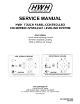 SERVICE MANUAL - HWH Corporation