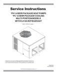 Service Instructions - Alpine Home Air Products