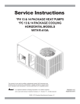 Goodman GPC/GPH H R-410A Service Manual