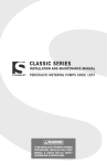 CLASSIC SERIES - Stenner Pump Company