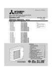 SERVICE MANUAL Outdoor unit - Mitsubishi Electric Cooling