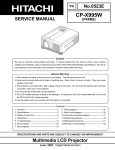 CP-X995W - Philips Parts and Accessories