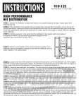instructions 910-123 high performance hei