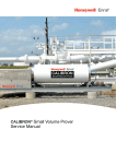 Calibron® Small Volume Prover Service Manual