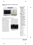 Tektronix DPO 3012 Oscilloscope Data Sheet