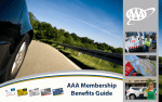 AAA Membership Benefits Guide AAA Membership