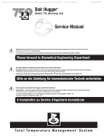 Model 750 Service Manual, reorder #200595G