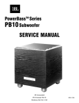 JBL-PB-10-Service