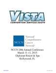 NCCN 20th Annual Conference March 11