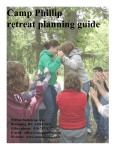 Camp Phillip retreat planning guide
