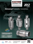 2012 Universal Catalytic Converters Catalog