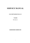 CO2 Refrigeration Cassette Service Manual