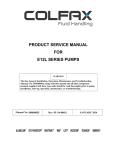 PRODUCT SERVICE MANUAL FOR E12L SERIES