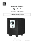 Balboa™ Series Service Manual