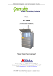 User-/service manual