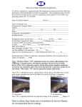 Howe Ice Flaker Warranty Registration