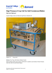 High Pressure X-ray Cell for Soft Condensed Matter