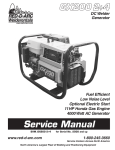 GX200 Operator Service Manual - Red-D
