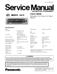Panasonic CQ-C1465N Service manual www.s