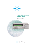 Agilent 4263B LCR Meter, 100 Hz to 100 kHz