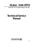 IQ plus® 310A XPCD Technical/Service Manual