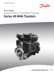 Series 40 M46 Tandem Pumps Service Manual
