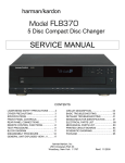 Model FL8370 SERVICE MANUAL