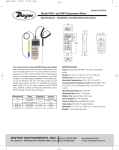 Model PHO-1 - Dwyer Instruments, Inc.