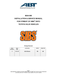 man-006 installation & service manual for fitment of sibs® onto