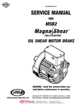 SERVICE MANUAL M a g n a S h e a r