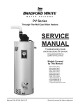 SERVICE MANUAL - Bradford White