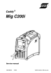 Caddy Mig C200i - ESAB Welding & Cutting Products