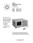 Agilent RF Network Analyzers PNA Series