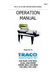 PAC II Manual - Traco Manufacturing