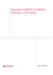 Keysight E4980A/ E4980AL Precision LCR Meter