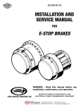 e-stop brakes - industrial magza