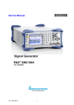 102000 - R&S SMC100A Service Manual