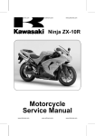 2006 - 2007 Kawasaki ZX-10R Service Manual