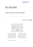 MAQUET Blueline Exam Light Service Manual