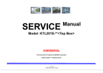 KTL201S SPVA Service Manual