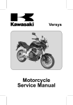 Kawasaki Versys Service Manual