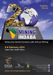 2014 Exhibitor Manual - African Mining Indaba