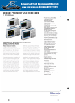 Digital Phosphor Oscilloscopes DPO4000 Series