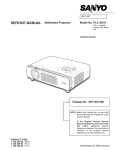 Service Manual PLC-XU41