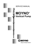 Moyno, Inc. Vertical Pump Service Manual